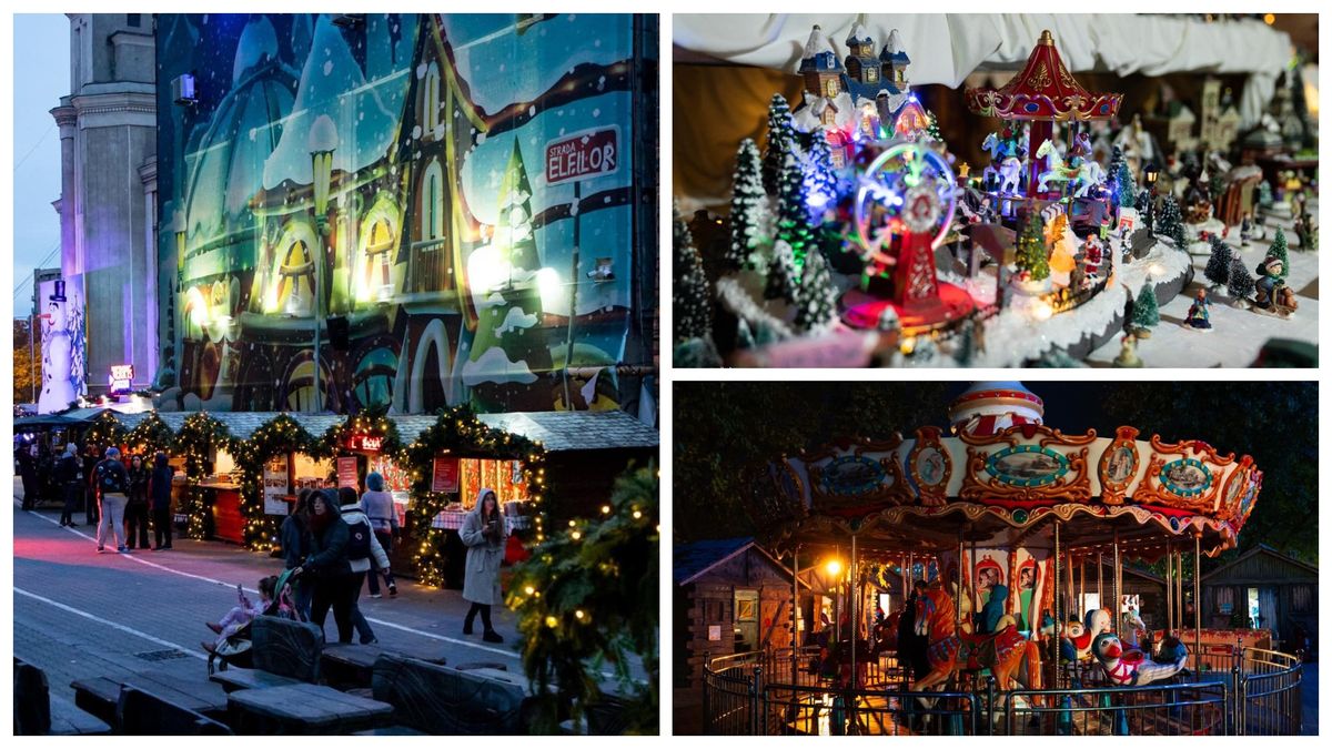 În câteva zile se deschide Târgul de Crăciun de la Opera Comică pentru Copii