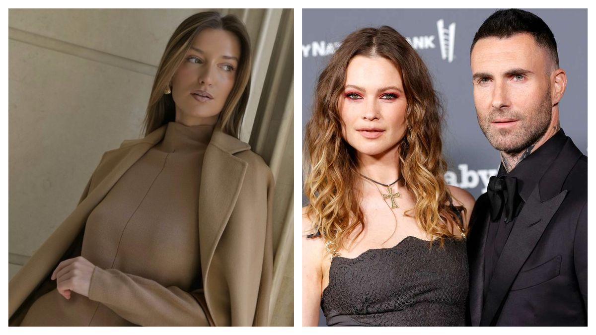 Larisa Lupoaea, alături de Behati Prinsloo, soția lui Adam Levine