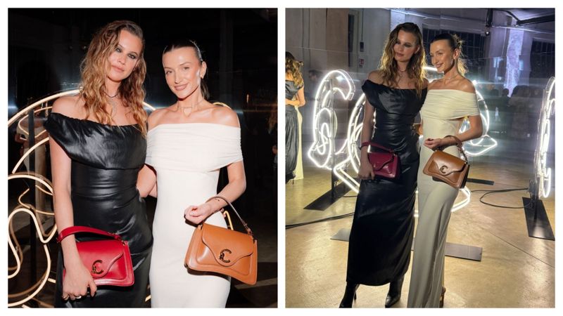 Larisa Lupoaea și Behati Prinsloo, fotografiate împreună la o gală de lux în Milano