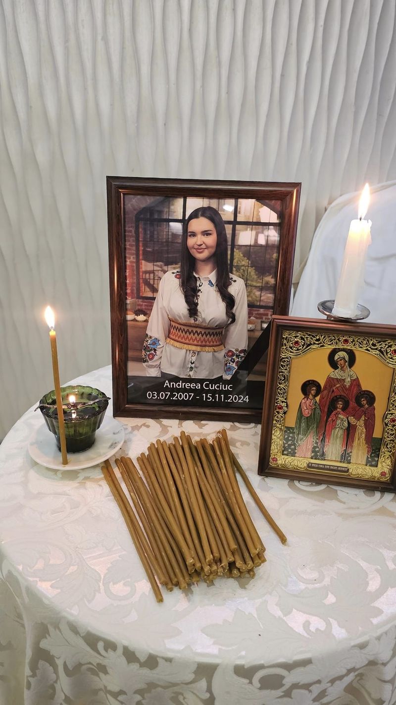 Igor Cuciuc, îngenuncheat de durere după ce și-a condus fiica de 17 ani pe ultimul drum