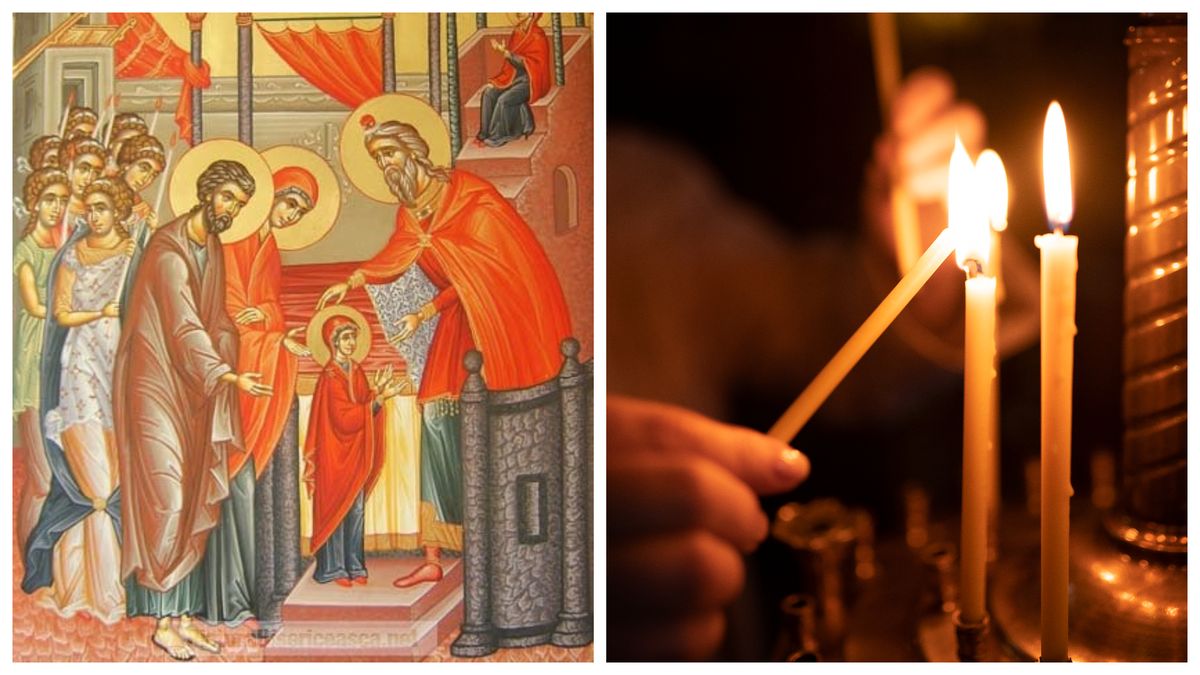  Intrarea Maicii Domnului în Biserică este sărbătorită în fiecare an pe 21 noiembrie 