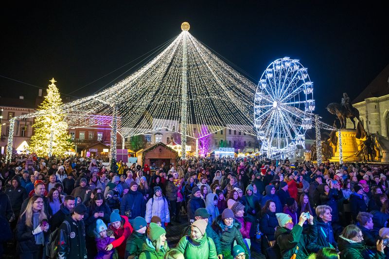 Surprizele pregătite de organizatori la Târgul de Crăciun din Cluj 