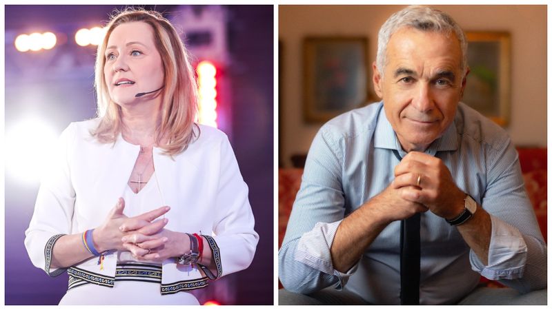  Elena Lasconi și Călin Georgescu