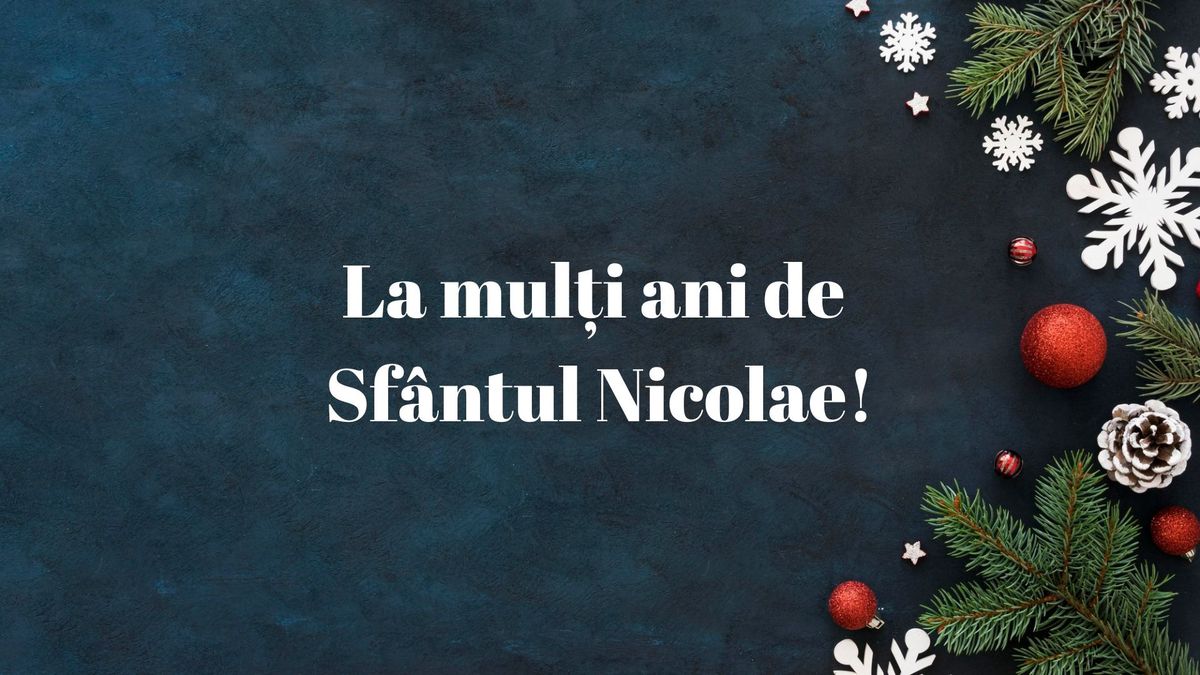 Mesaje și urări de Sfântul Nicolae