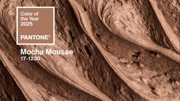Care este culoarea anului 2025? Mocha Mousse, o nuanţă caldă de maro ciocolată şi cafea, este menită să capteze spiritul vremii