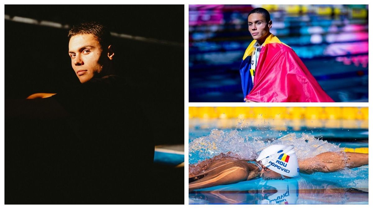 David Popovici, pe coperta revistei L'Equipe.