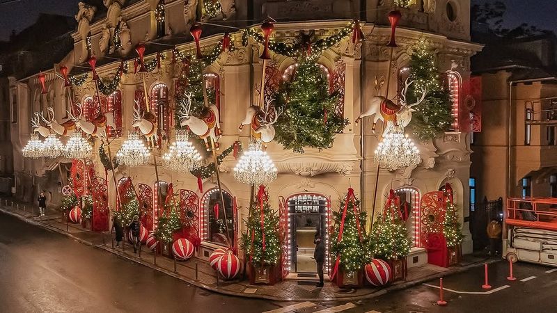 Cine este Mantas Petru&scaron;kevičius, florarul care a g&acirc;ndit tot decorul spectaculos de Crăciun de la Mița Biciclista