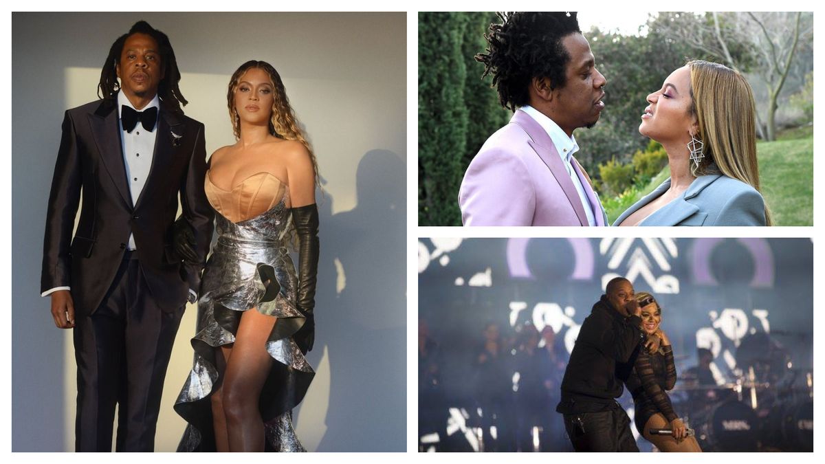 Cum s-au afișat Beyonce si Jay-Z