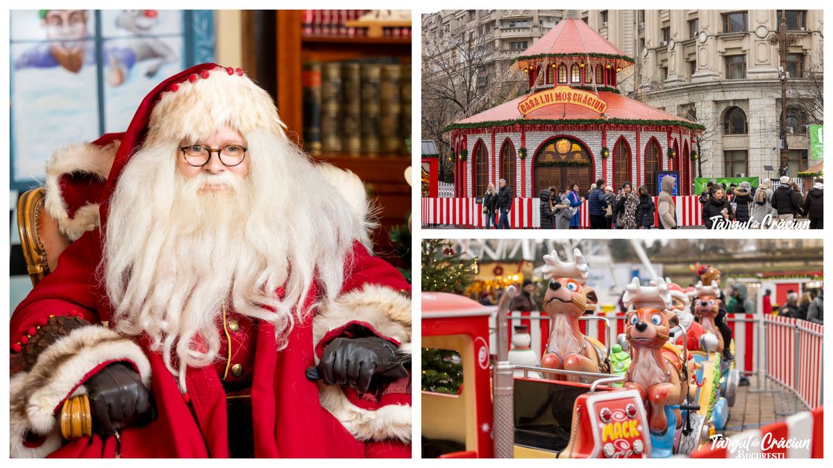 Ce poți face azi, 11 decembrie 2024, la Târgul de Crăciun din București? 