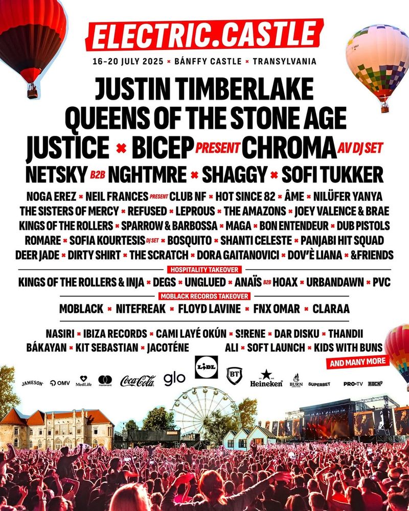 Cine va urca pe scenele de la Electric Castle în 2025? 