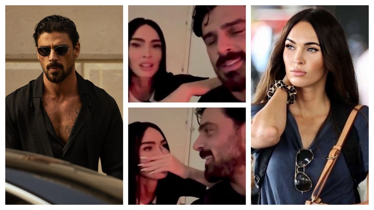 Imagini incendiare cu Michele Morrone și Megan Fox