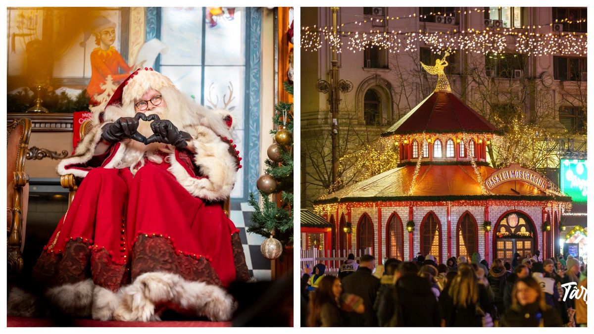 Pe ce dată vine Moș Crăciun la Târgul de Crăciun din București? 