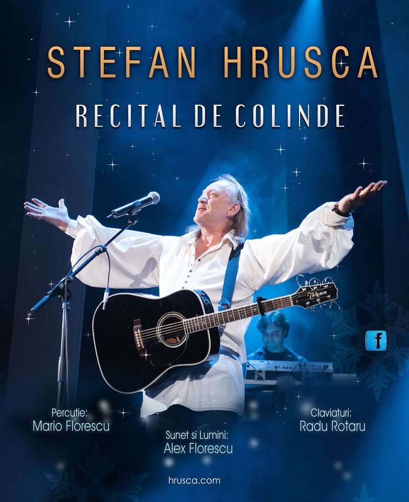 Ștefan Hrușcă a început un nou turneu de colinde 