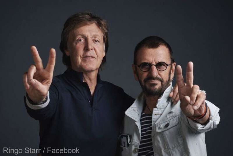 Paul McCartney și Ringo Starr