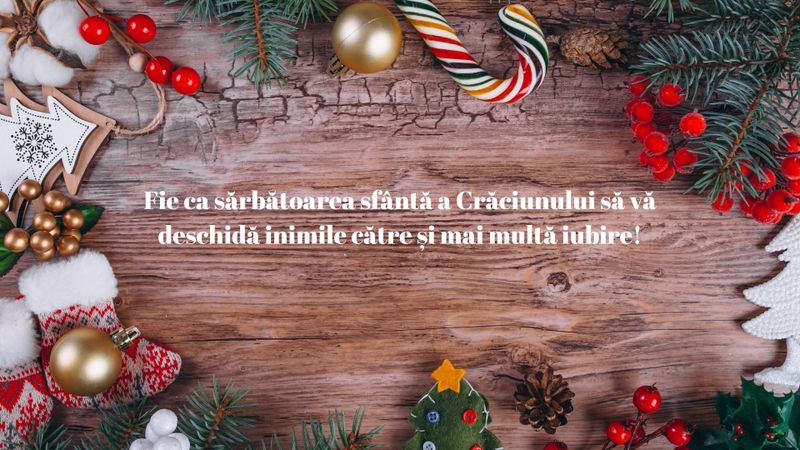Cele mai frumoase mesaje și urări de Crăciun 2024