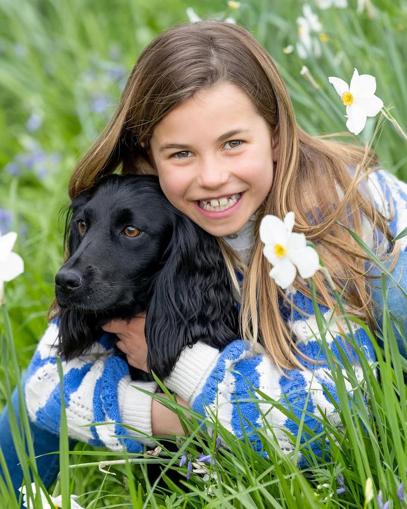 Prințesa Charlotte nu a ezitat să se fotografieze alături de un fan 