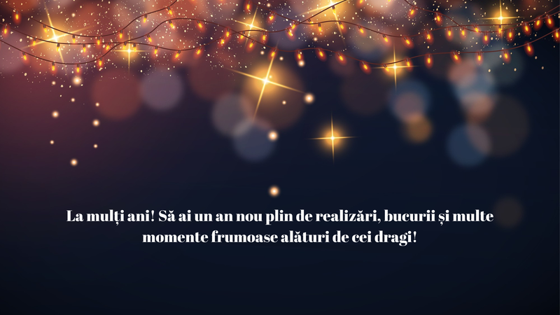 Vezi aici cele mai frumoase mesaje pentru apropiați de Anul Nou 