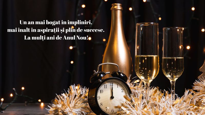 Mesaje deosebite pentru apropiați de Anul Nou 
