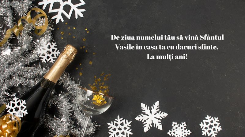 Urări deosebite de Sfântul Vasile 2025 