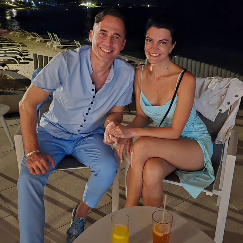 Dinu Maxer și iubita lui, Magdalena Chihaia, se căsătoresc