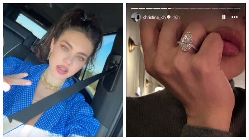 Cristina Ich s-a logodit cu iubitul ei 