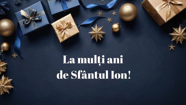 MESAJE DE Sf&acirc;ntul Ion 2025. Idei de SMS-uri, urări şi felicitări pentru cei care &icirc;și sărbătoresc onomastica: &bdquo;Să te &icirc;nsoțească mereu norocul, să ai parte de iubire și reușite pe toate planurile. La mulți ani!&rdquo;
