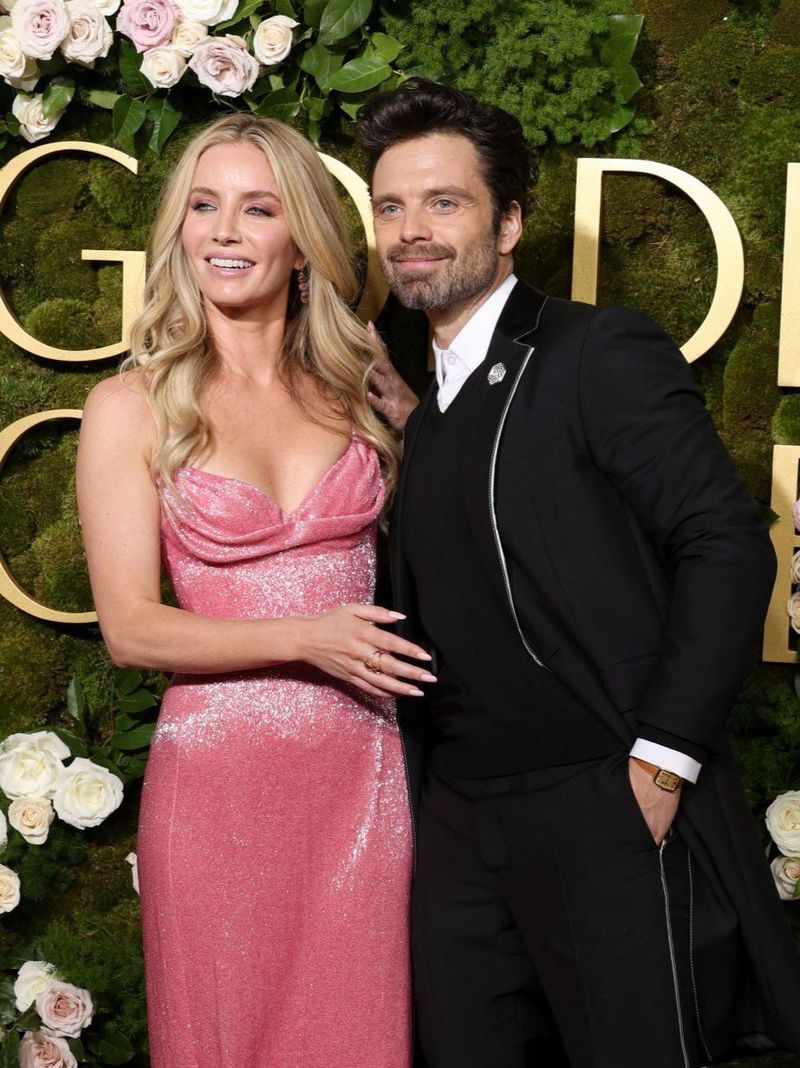  Ea este Annabelle Wallis, partenera lui Sebastian Stan, câștigător al Globului de Aur 