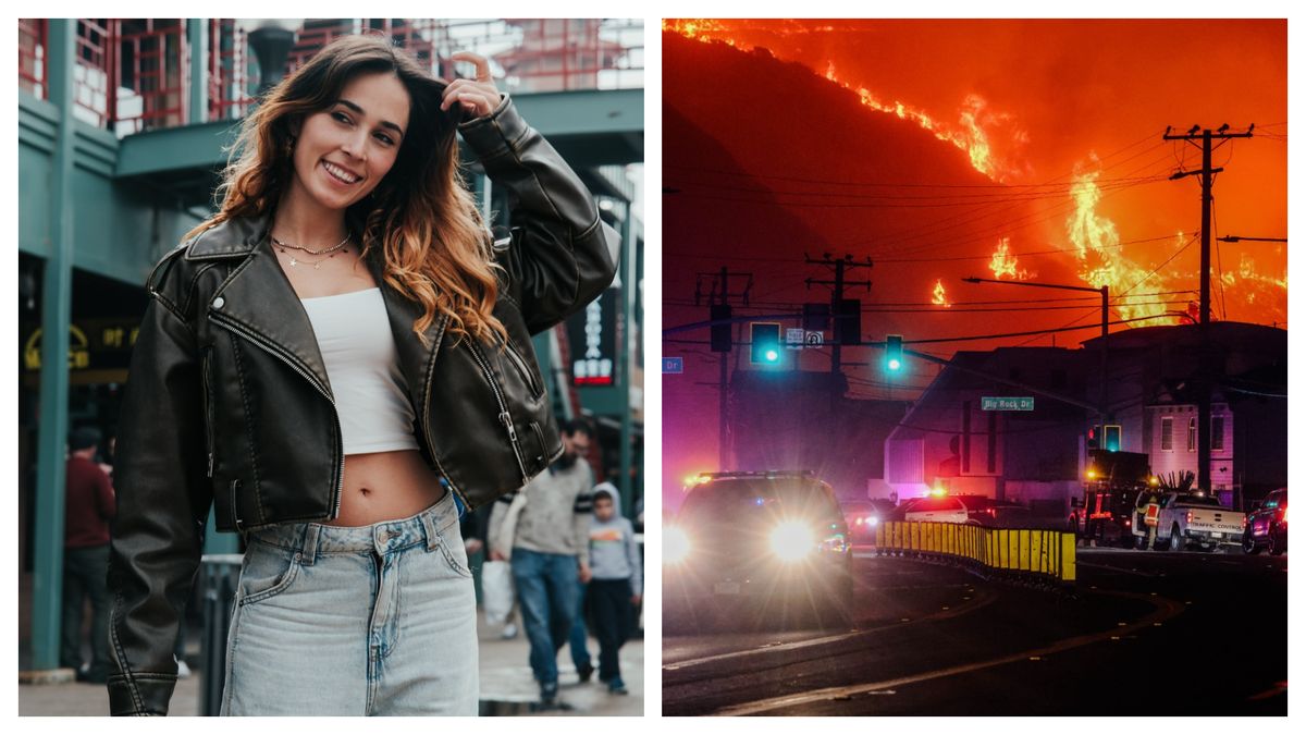 Andra Gogan, în mijlocul dezastrului din Los Angeles