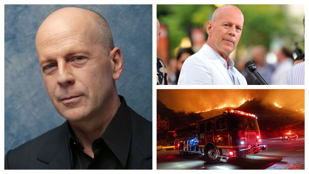 Actorul Bruce Willis, diagnosticat cu demență, mulțumește echipelor de intervenție din Los Angeles