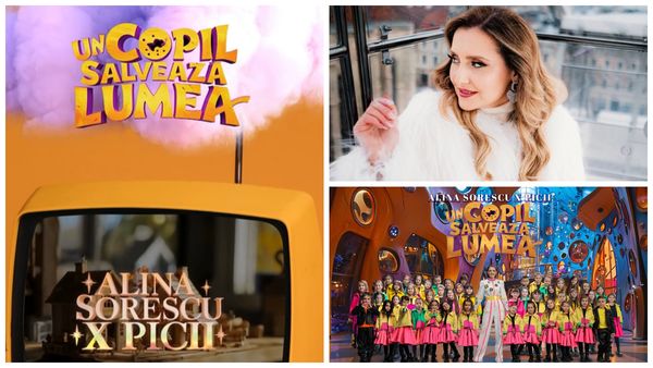 Alina Sorescu și Picii lu' Soreasca lansează "Un Copil Salvează Lumea"