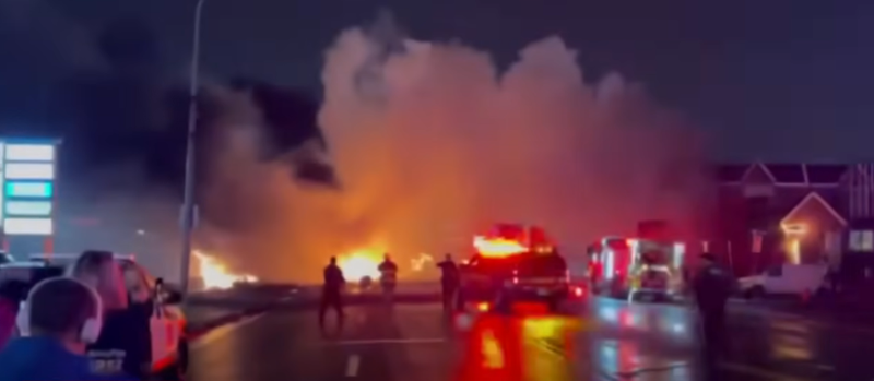 Avion medical prăbușit în Philadelphia