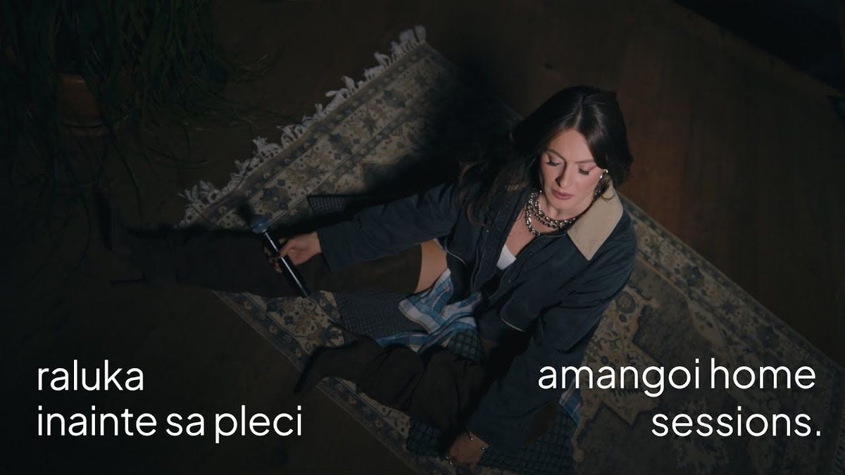 Raluka a lansat o sesiune live pentru single-ul ”Înainte să pleci”