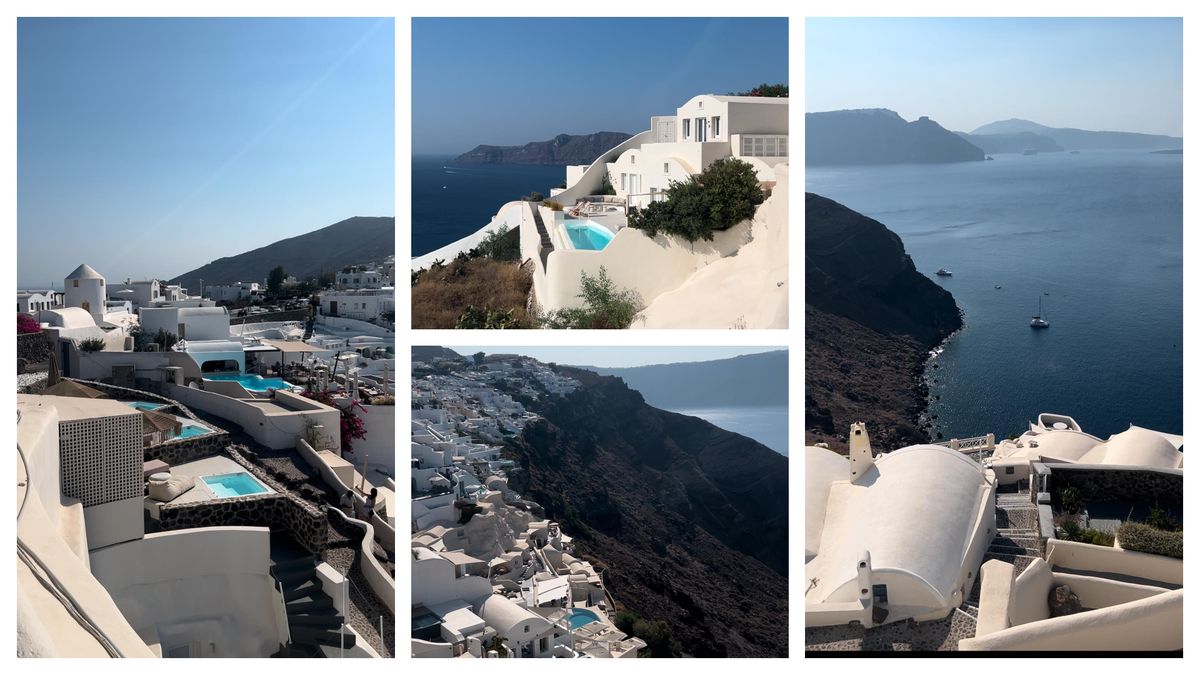 Santorini, în stare de urgență