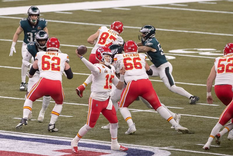 Super Bowl 2025 meci Kanasas City Chiefs  Philadelphia Eagles