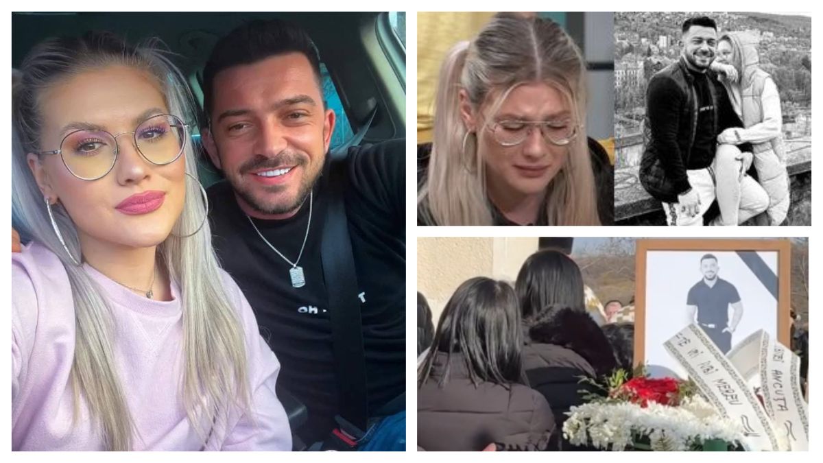 Mama lui Andrei Perneș a strigat-o cu disperare pe Sabrina la înmormântare