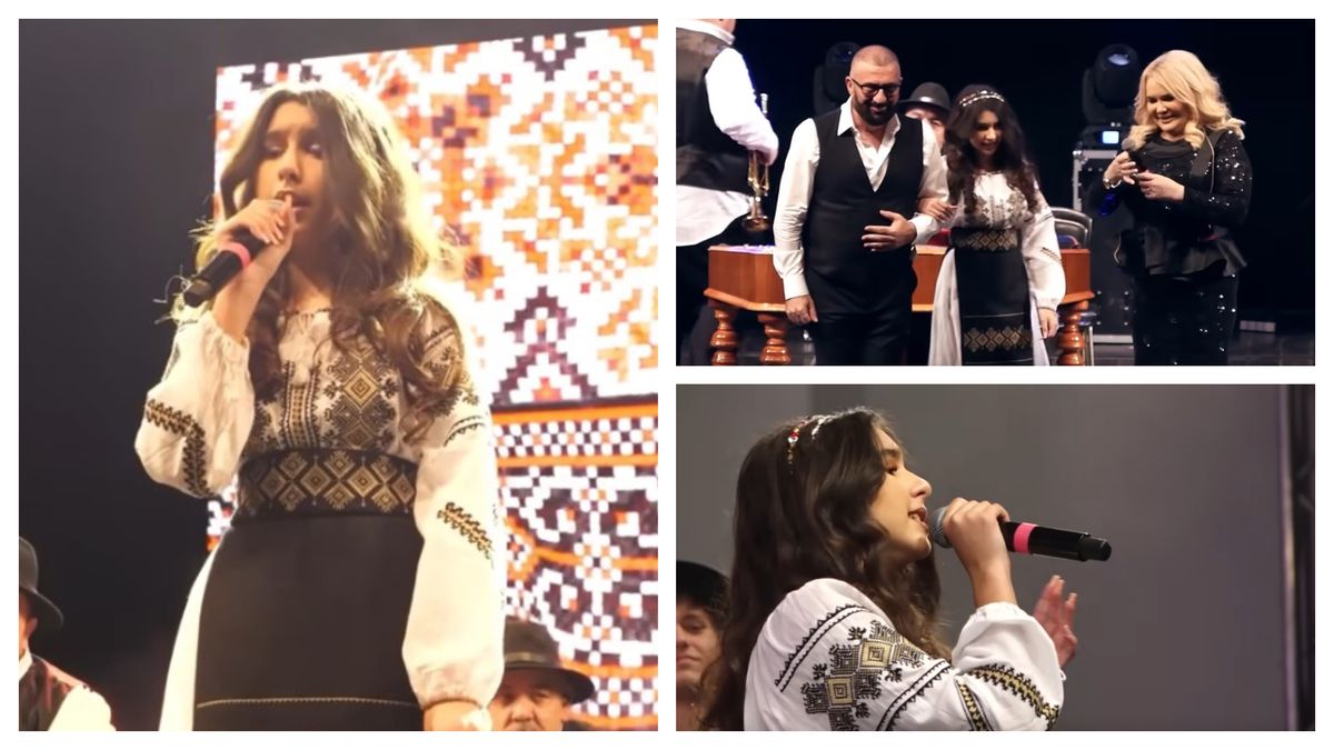Nepoata Vioricăi de la Clejani a emoționat publicul