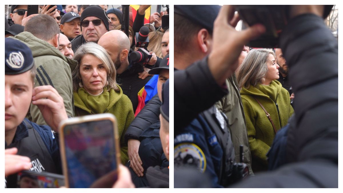 Cristela Georgescu a venit la Parchet cu o jachetă de lux