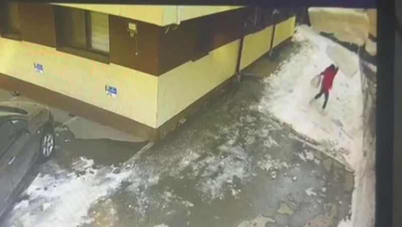 o femeie moare lovită de o bucată de gheață