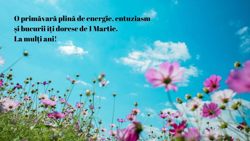 Iată cele mai frumoase felicitări pentru apropiați de 1 Martie 2025