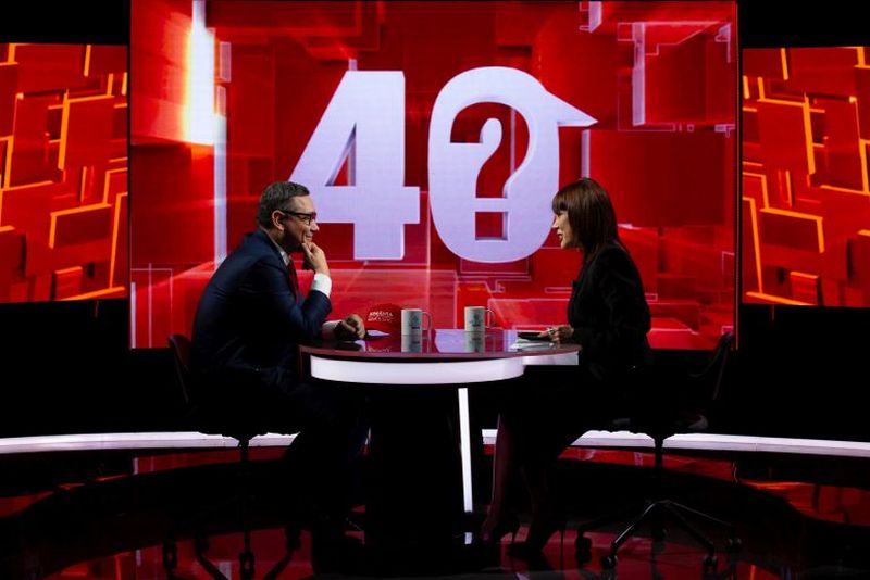Victor Ponta, invitatul ediției de duminică, la ”40 de întrebări cu Denise Rifai”