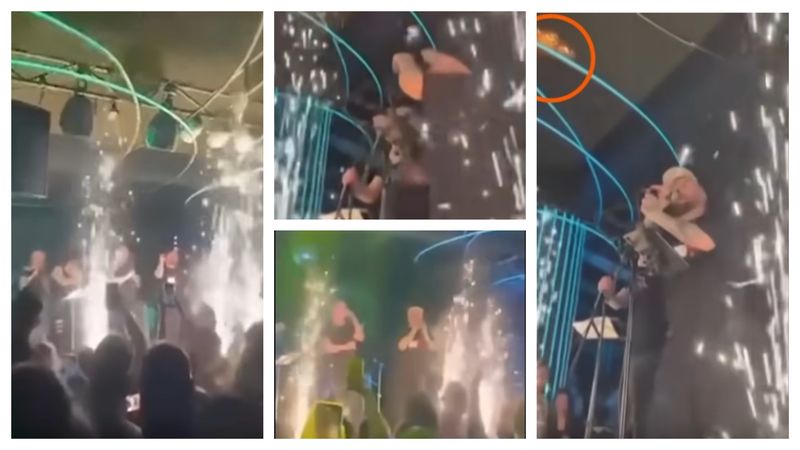 VIDEO | Momentul în care clubul din Macedonia a fost cuprins de flăcări. Tragedia trasă la indigo cu cea de la Colectiv  