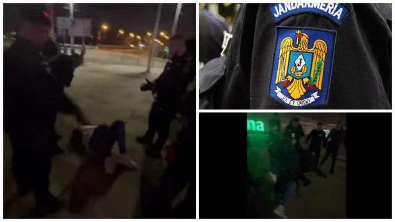 VIDEO Momentul când tânărul de 24 de ani este bătut de jandarmi până a fost băgat în spital. Iubita victimei: 