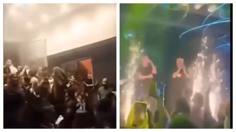 Tinerii s-au călcat în picioare pentru a scăpa din infern