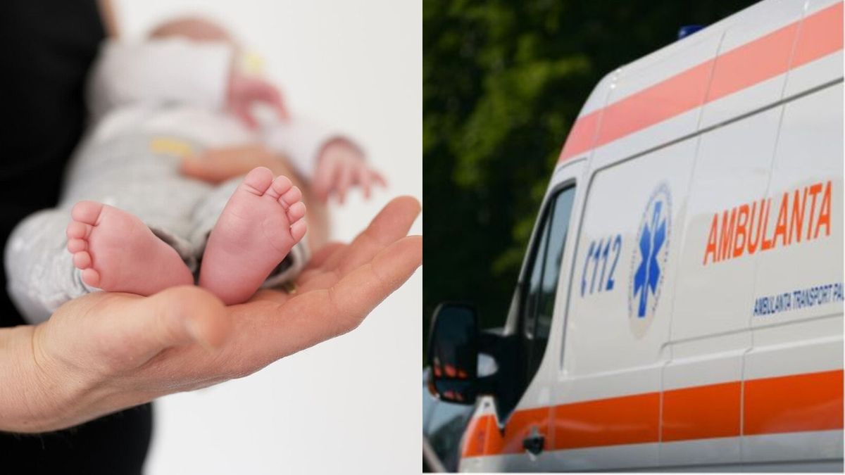 Bebeluș aruncat în toaletă