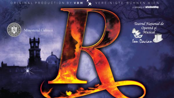 Celebrul musical&nbsp; &bdquo;Rebecca&rdquo; se joacă din nou la Teatrul Naţional de Operetă şi Musical &bdquo;Ion Dacian&rdquo; pe 5 şi 6 aprilie