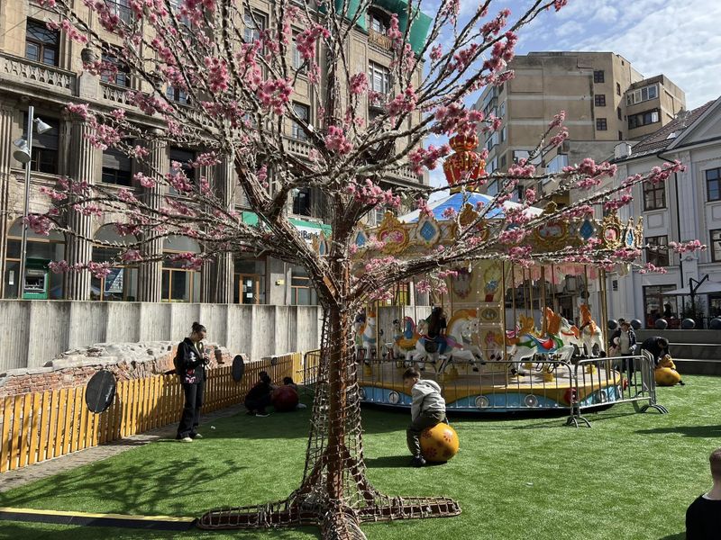 Imagini din Piața Sfântul Gheorghe 