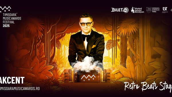 Akcent va fi prezent pe scena Timișoara Music Awards Festival 2025