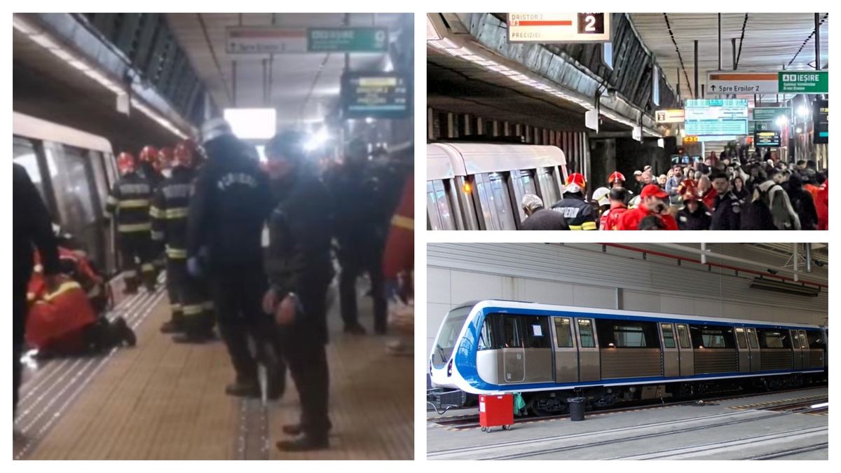 O fată de 15 ani s-a aruncat în faţa metroului