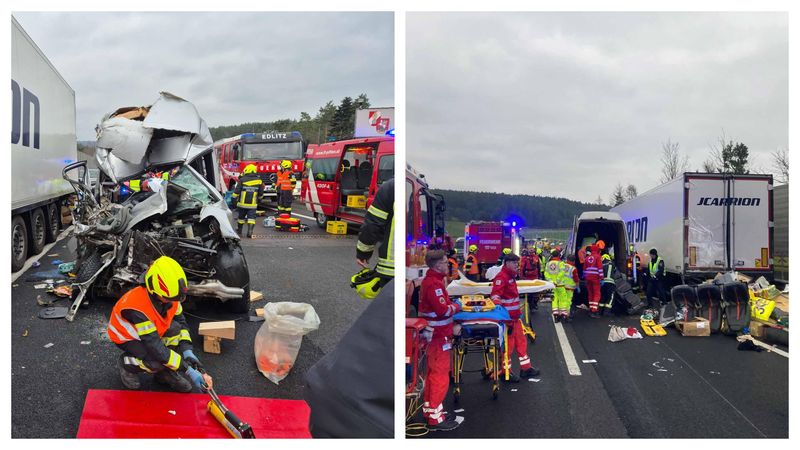 &bdquo;Am călcat peste morți ca să ajungem la cei vii&rdquo; Mărturii șocante din infernul de pe autostrada A2, după un accident devastator
