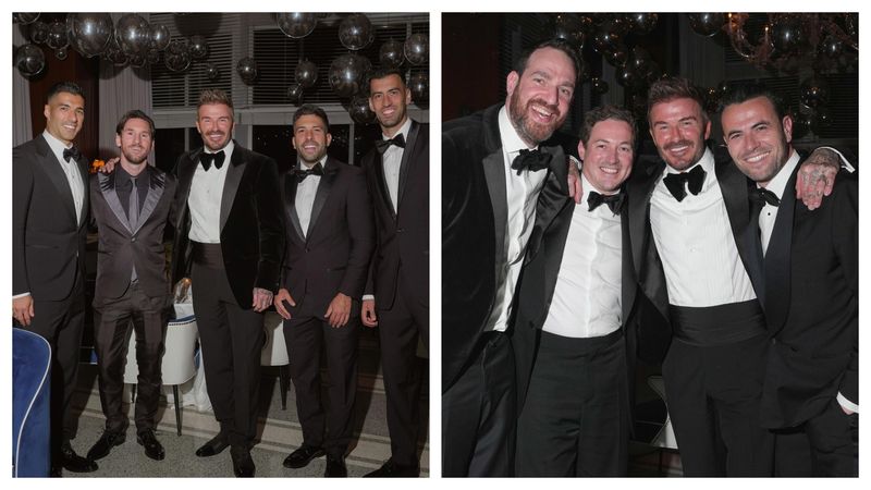 Petrecere cu VIP-uri la Miami de ziua lui David Beckham